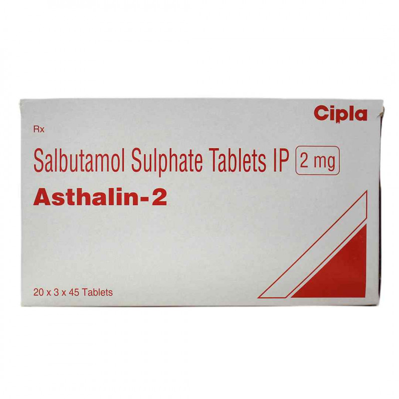 Asthalin 2 mg - Cipla 1 Asthalin 2 mg - Cipla