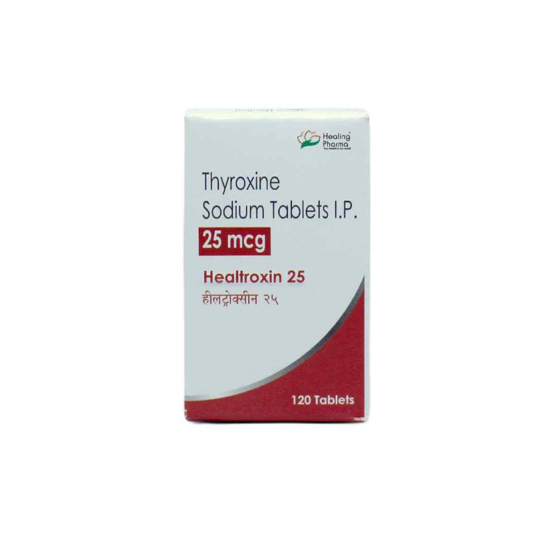 Healtroxin 25 mcg - Healing Pharma 1 Healtroxin 25 mcg - Healing Pharma